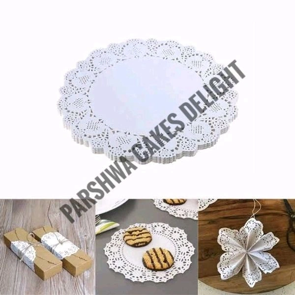 Round Paper Doilies - 5.5 Inches, 100 Pcs Pack