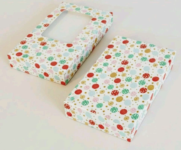 Kunafa / Multipurpose Chocolate Bar Box - PolkaDot, 10 Pcs Pack, 6.5*3.5*1 Inch