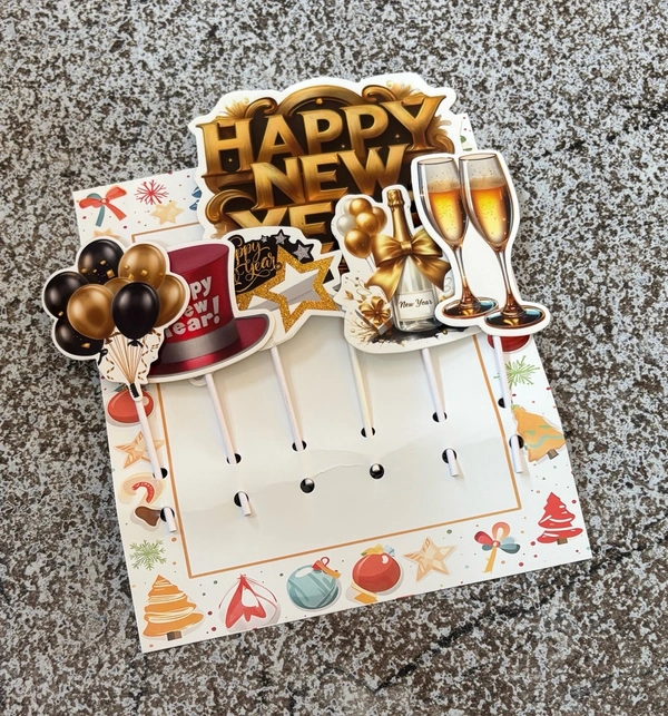 Happy New Year Theme Topper - Delight 3