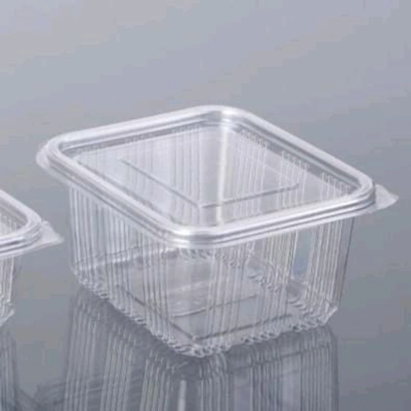 Packaging Pvc Container - 500 ML, 10 Pcs Pack, 9*11*6 Cm