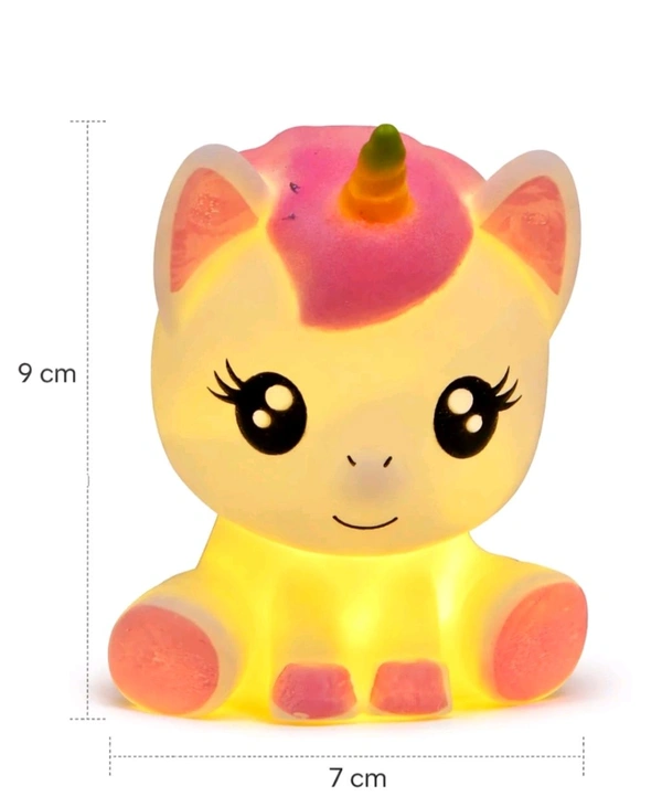 Unicorn Toy With Led - 1 Pc