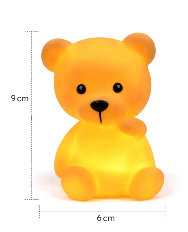Teddy Toy With Light - 1 Pc