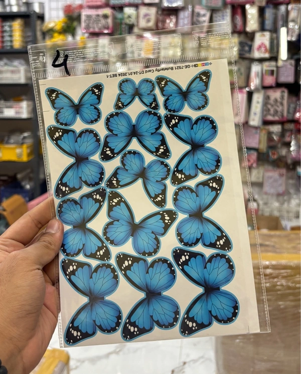 Card Paper Butterfly - Delight 4