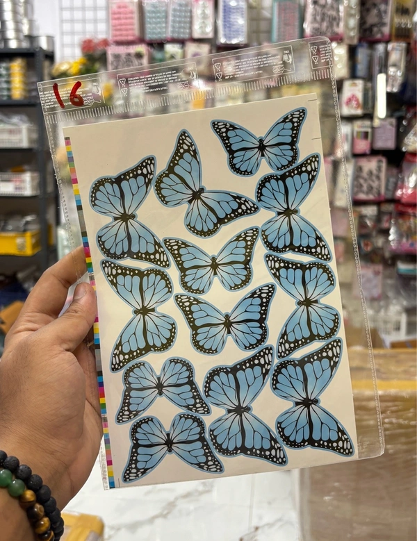 Card Paper Butterfly - Delight 16
