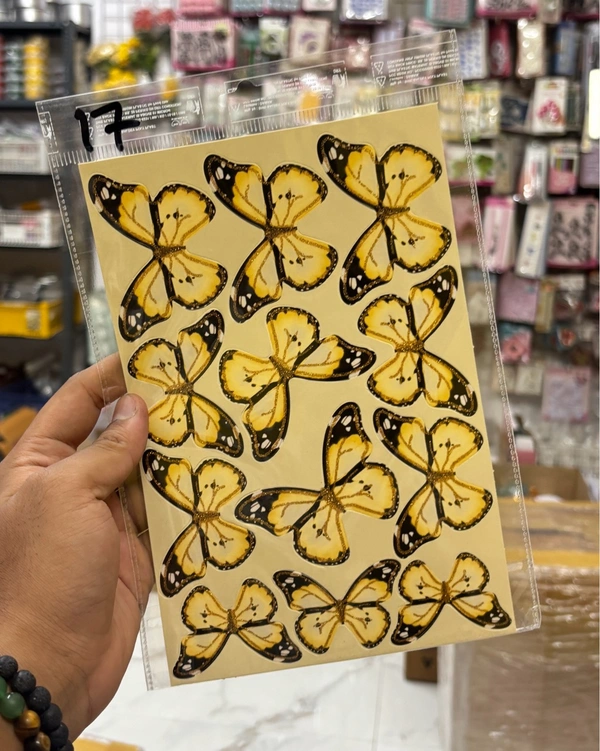 Card Paper Butterfly - Delight 17