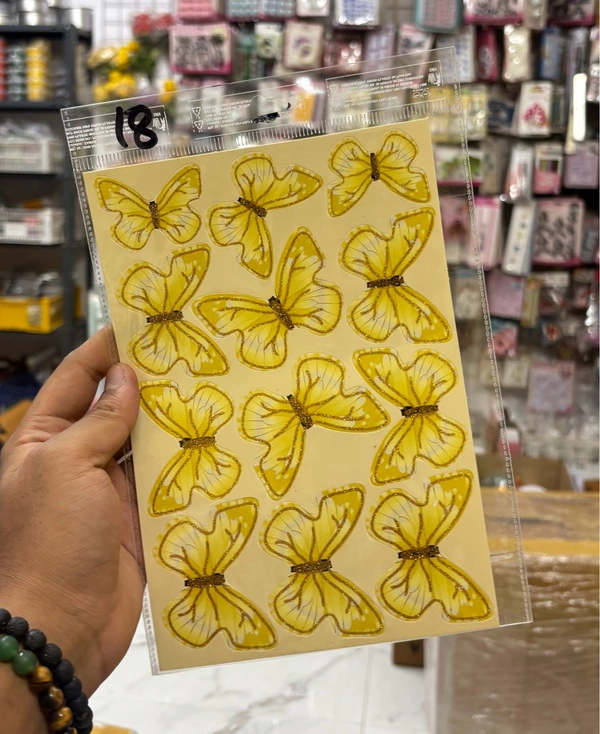 Card Paper Butterfly - Delight 18
