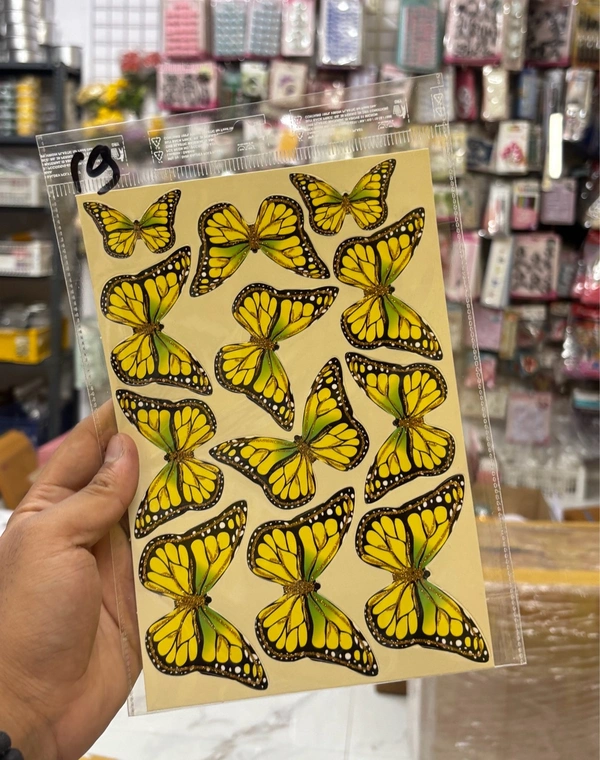Card Paper Butterfly - Delight 19