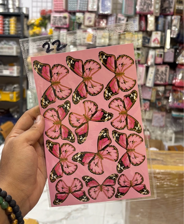 Card Paper Butterfly - Delight 22