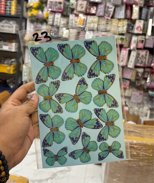 Card Paper Butterfly - Delight 23