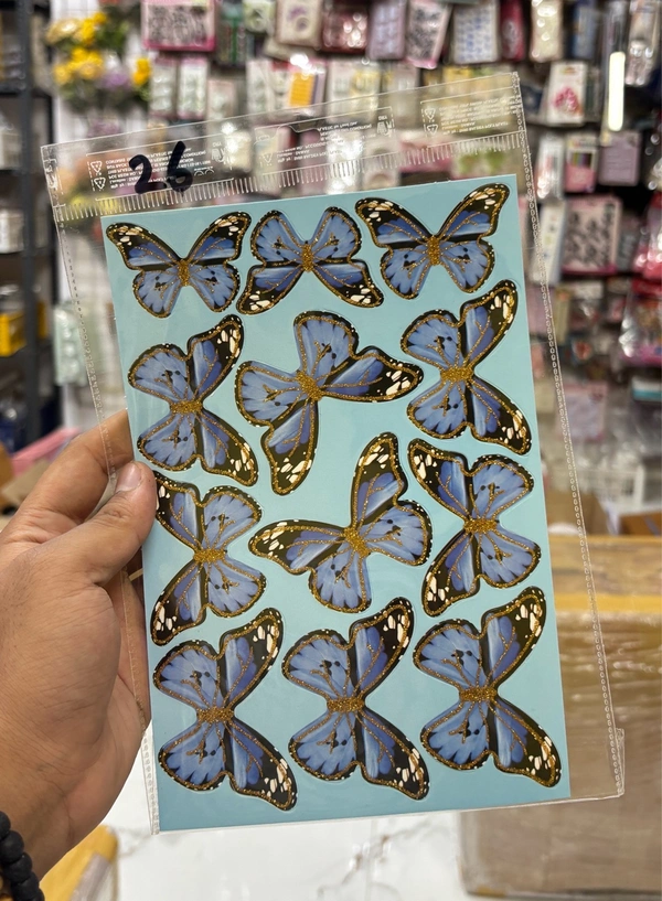 Card Paper Butterfly - Delight 26