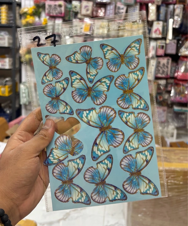 Card Paper Butterfly - Delight 27