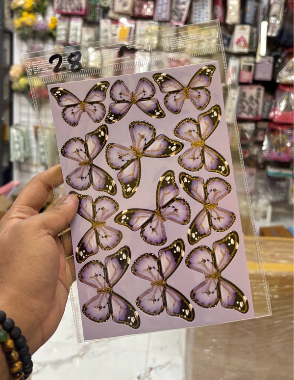 Card Paper Butterfly - Delight 28