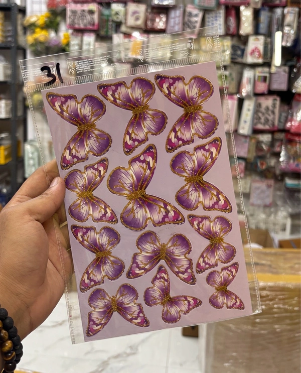 Card Paper Butterfly - Delight 31