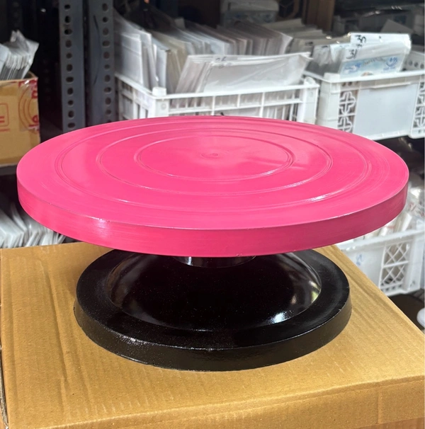 Pink Heavy Fibre Turntable