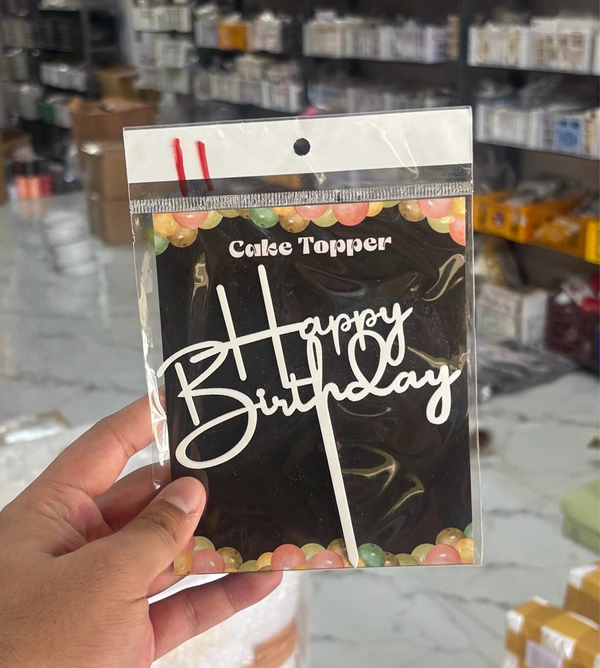 Acrylic White Topper - 5 Inch, White, 11