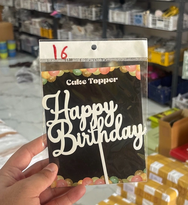 Acrylic White Topper - 5 Inch, White, 16