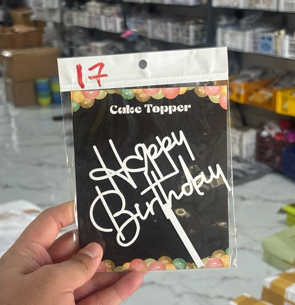 Acrylic White Topper - 5 Inch, White, 17