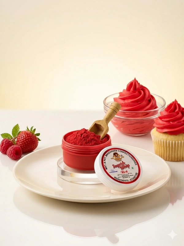 Bakehaven Superb Whip - 5g, Red