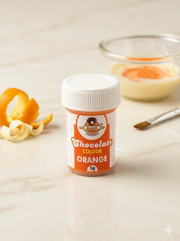 Bakehaven Chocolate Powder Colour - 5g, Orange