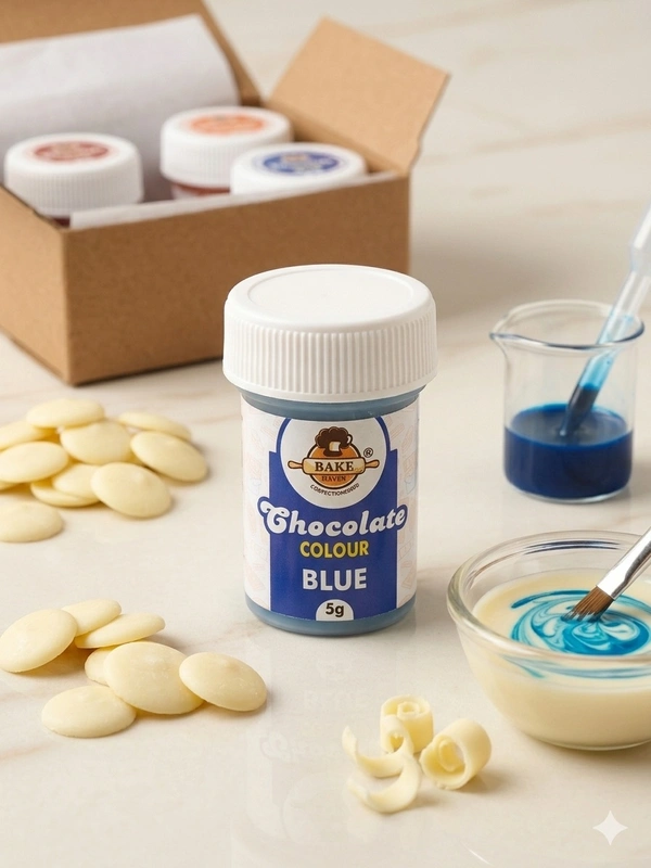 Bakehaven Chocolate Powder Colour - 5g, Blue