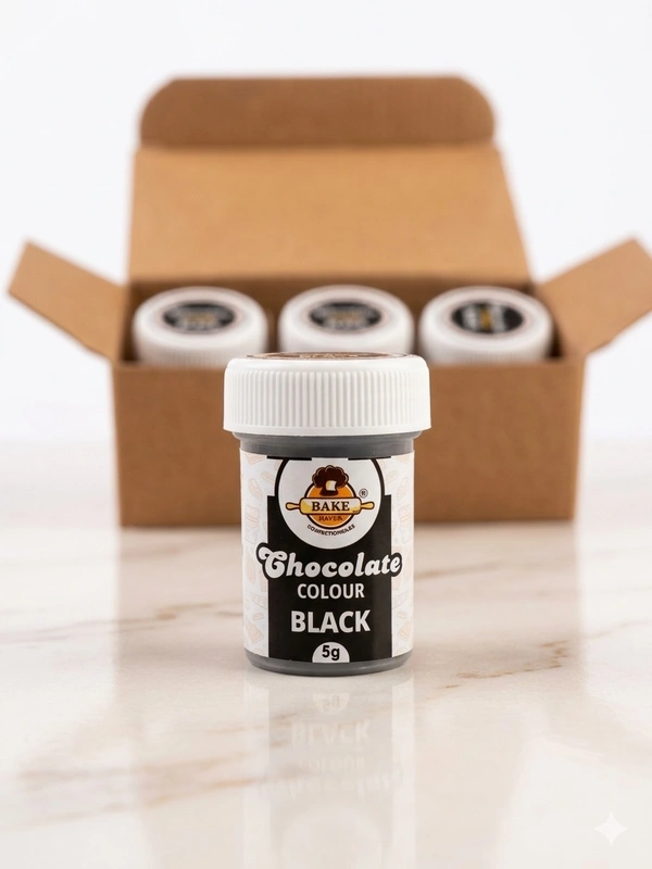 Bakehaven Chocolate Powder Colour - 5g, Black