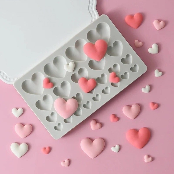 Heat Fondant Mould - 25 Cavity