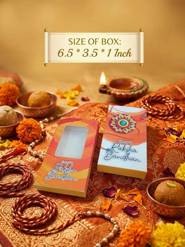 Premium Rakhi Bar Box - 10 Pcs Pack, Delight 4