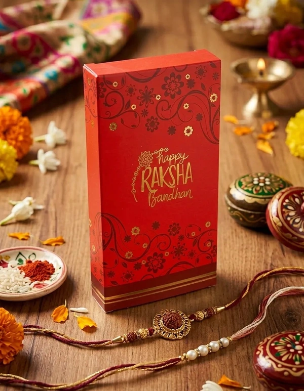 Premium Rakhi Bar Box - 10 Pcs Pack, Delight 7