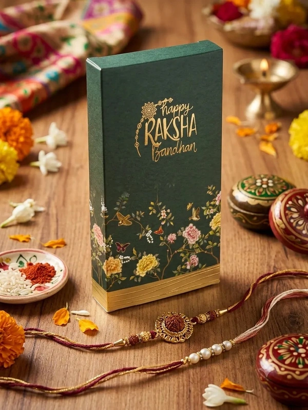 Premium Rakhi Bar Box - 10 Pcs Pack, Delight 8