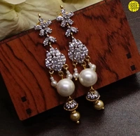 HJ Stunning Pearl Pendant Set Online F-215 - Pearl Ivory, Gold Plating