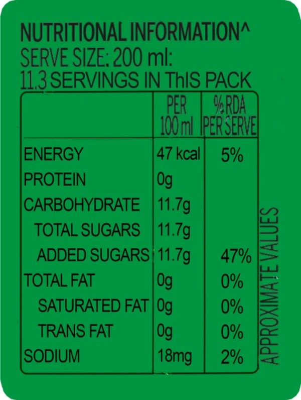 7UP Soft Drink PET Bottle (2.25L)