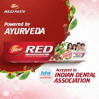 DABUR Dabur Red Paste | Treats Bad Breath | Cavity Protection | Plaque Removal | 13 Herbs Toothpaste (100g)
