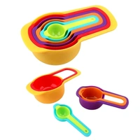 Plastic Measuring Spoons for Kitchen (6 pack)