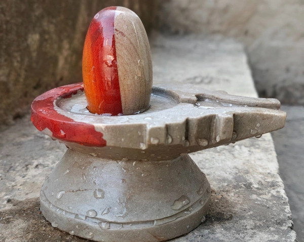 Spiritual Stone World 3 Inch Ardhanarishwar 6 Inch Damru Jaladhara