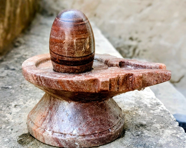 Spiritual Stone World 3 Inch Narmadeshwar 6 Inch Damru Jaladhara