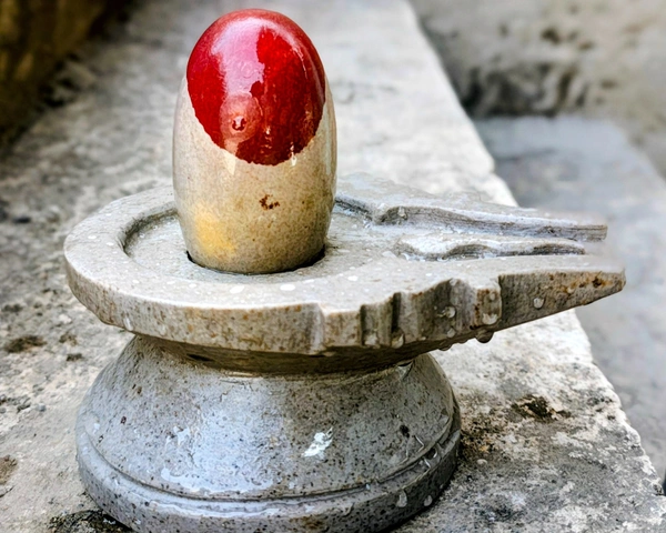 Spiritual Stone World 3 Inch Narmadeshwar 6 Inch Damru Jaladhara
