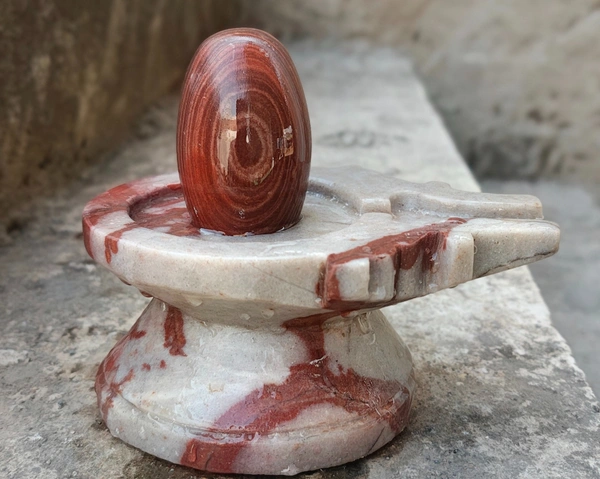 Spiritual Stone World 3 Inch Narmadeshwar 6 Inch Damru Jaladhara