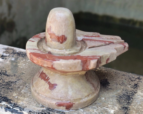 Spiritual Stone World Akhand 2 Inch Shivling 4 Inch Damru Jaladhara