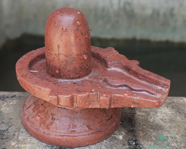 Akhand 3 Inch Shivling 6 Inch Damru Jaladhara