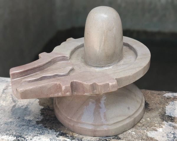 Akhand 3 Inch Shivling 6 Inch Damru Jaladhara