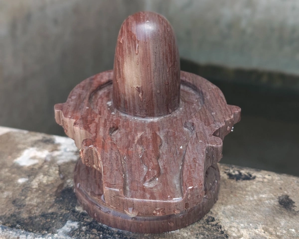 Akhand 3 Inch Shivling 6 Inch Damru Jaladhara