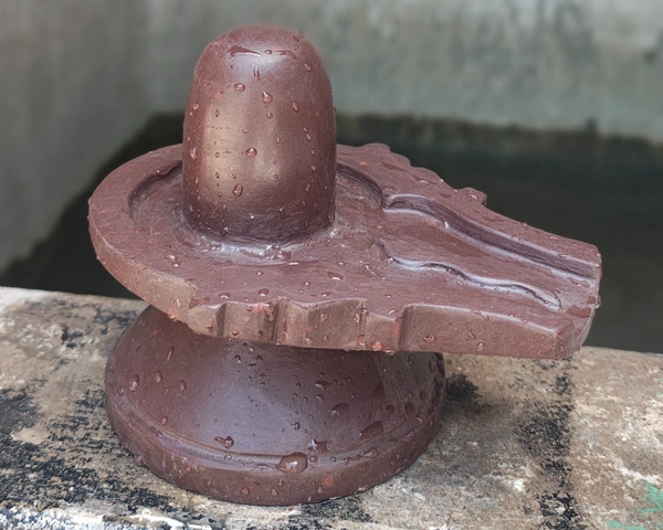Akhand 3 Inch Shivling 6 Inch Damru Jaladhara