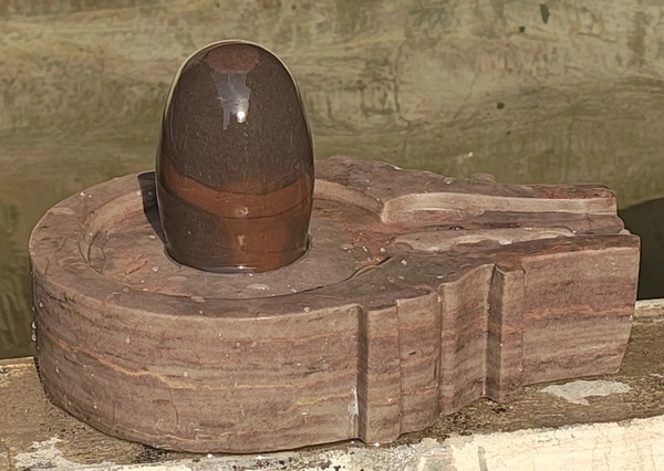 5 Inch Narmadeshwar Shivling with 10 inch Jaladhara