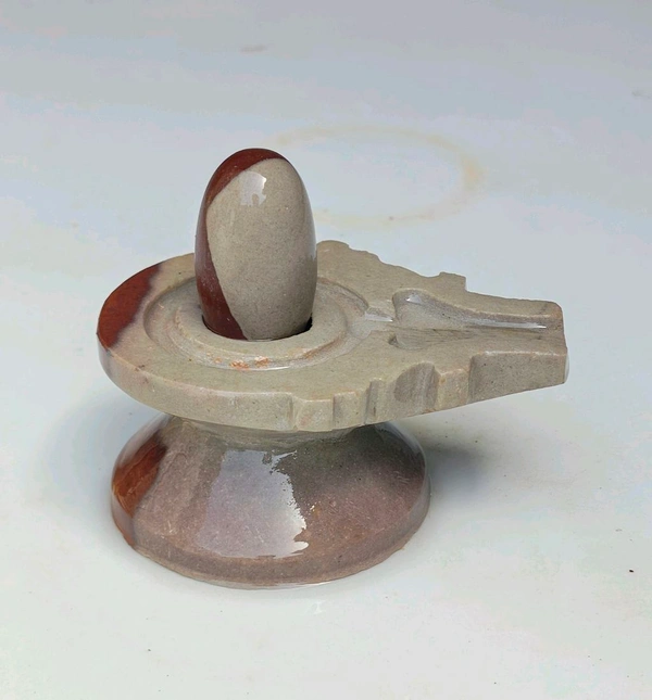 Spiritual Stone World 2 Inch Shivling With 4 Inch Jaladhara 