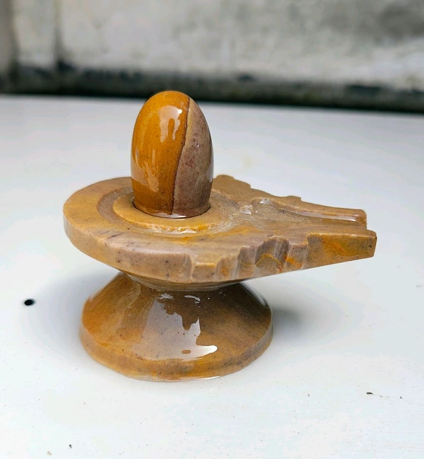 Spiritual Stone World 2 Inch Shivling With 4 Inch Jaladhara 