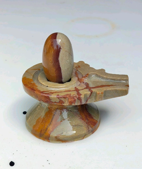 Spiritual Stone World 2 Inch Shivling With 4 Inch Jaladhara 