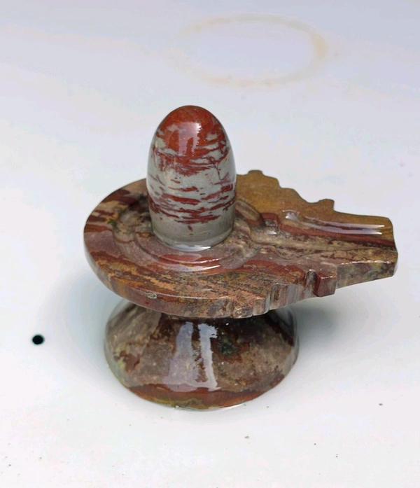 Spiritual Stone World 2 Inch Shivling With 4 Inch Jaladhara 