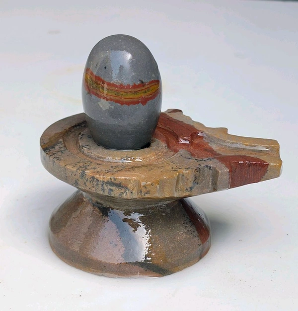 Spiritual Stone World 2 Inch Shivling With 4 Inch Jaladhara 