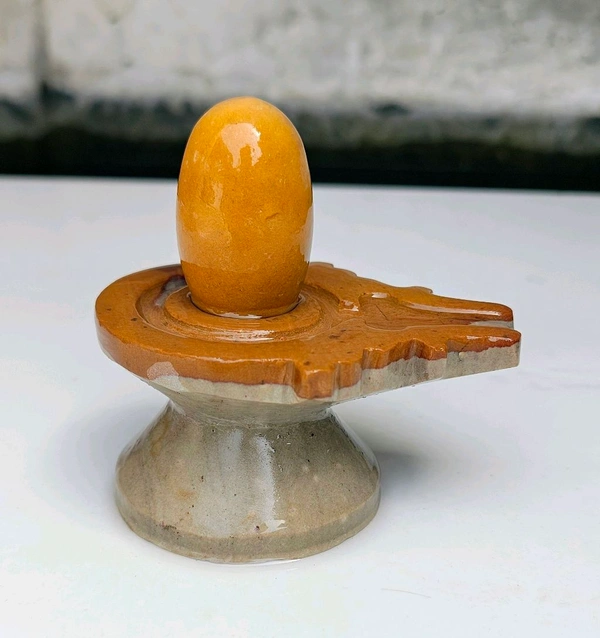 Spiritual Stone World 2 Inch Shivling With 4 Inch Jaladhara 