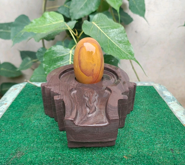 Spiritual Stone World 4 Inch Shivling 8 Inch Jaladhara 